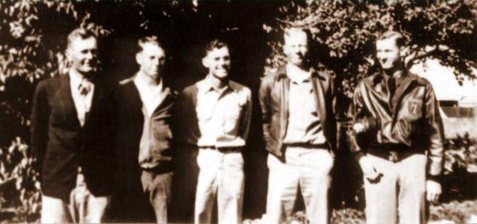 Fuchs brothers, c. 1943